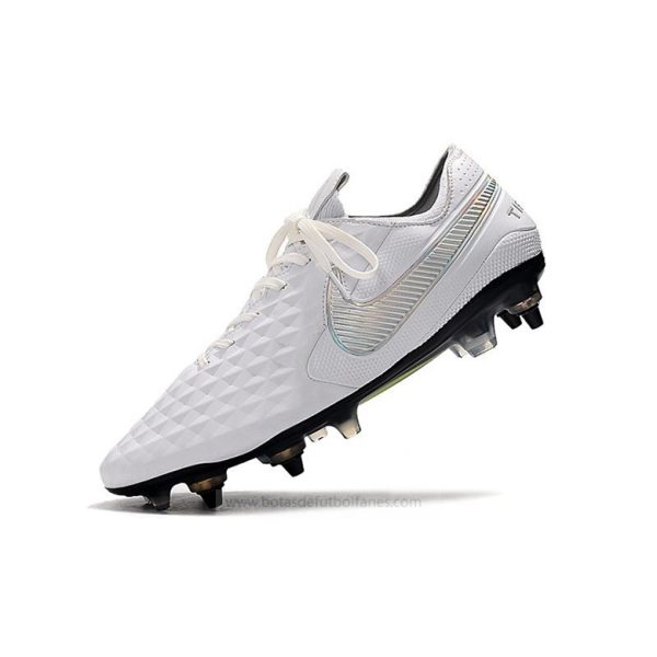 Nike Tiempo Legend VIII Elite SG PRO AC Blanco Gris